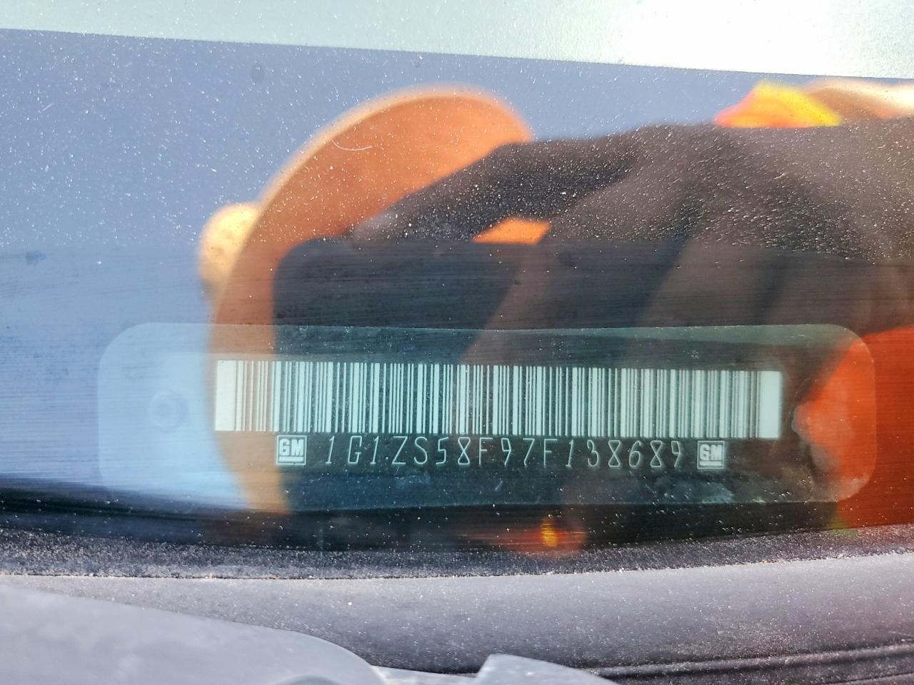 2007 Chevrolet Malibu VIN 1G1ZS58F97F138689 photo 12