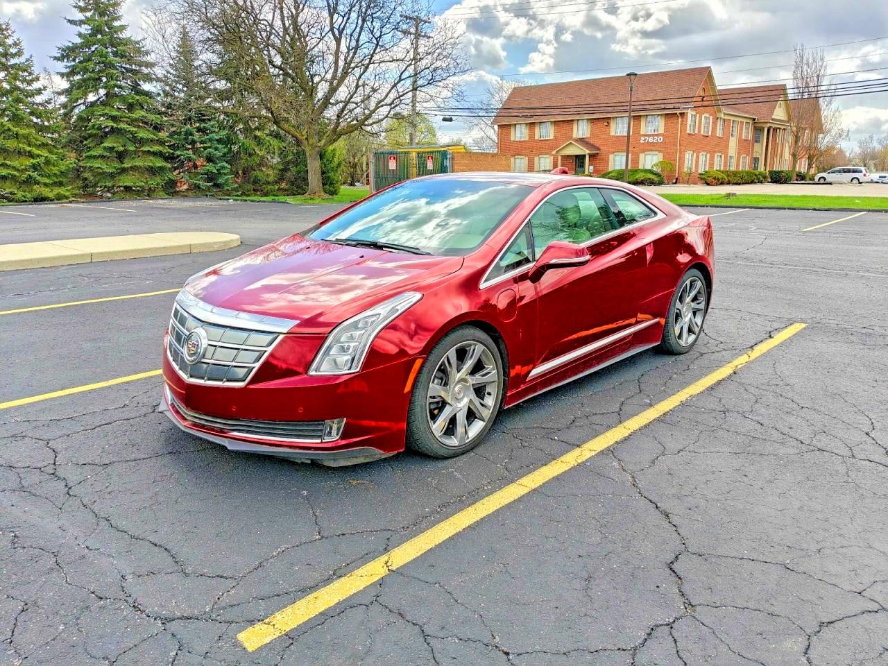 2014 CADILLAC Elr VIN 1G6RM1E43EU600267 photo 2