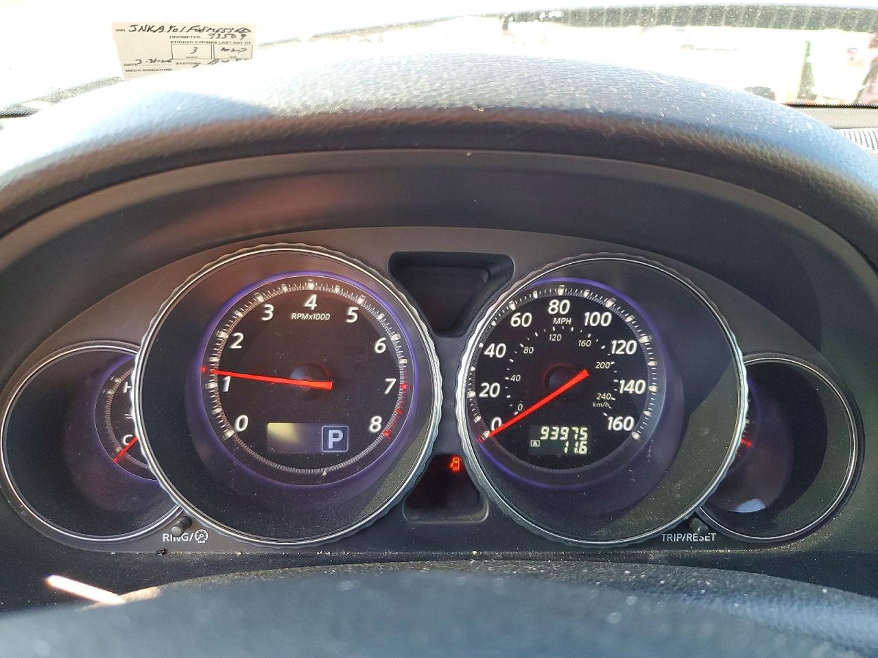 2008 Infiniti M35 VIN JNKAY01F08M653687 photo 9