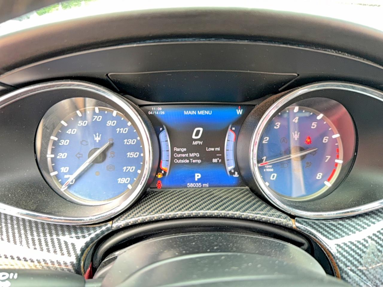 2017 MASERATI Quattropor VIN ZAM56RPS0H1236696 photo 8
