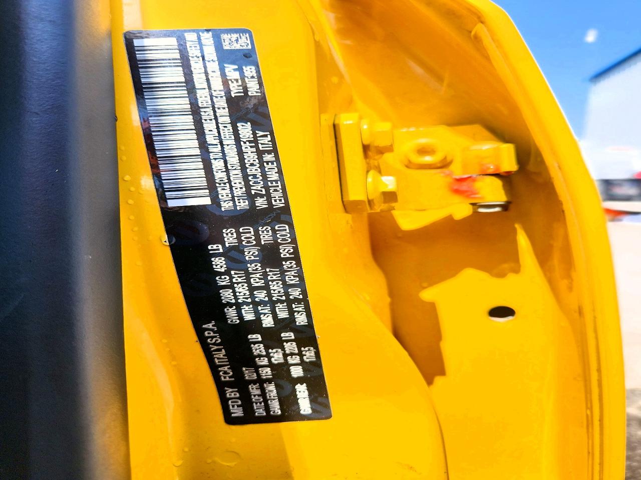 2017 Jeep Renegade VIN ZACCJBCB9HPF19802 photo 12