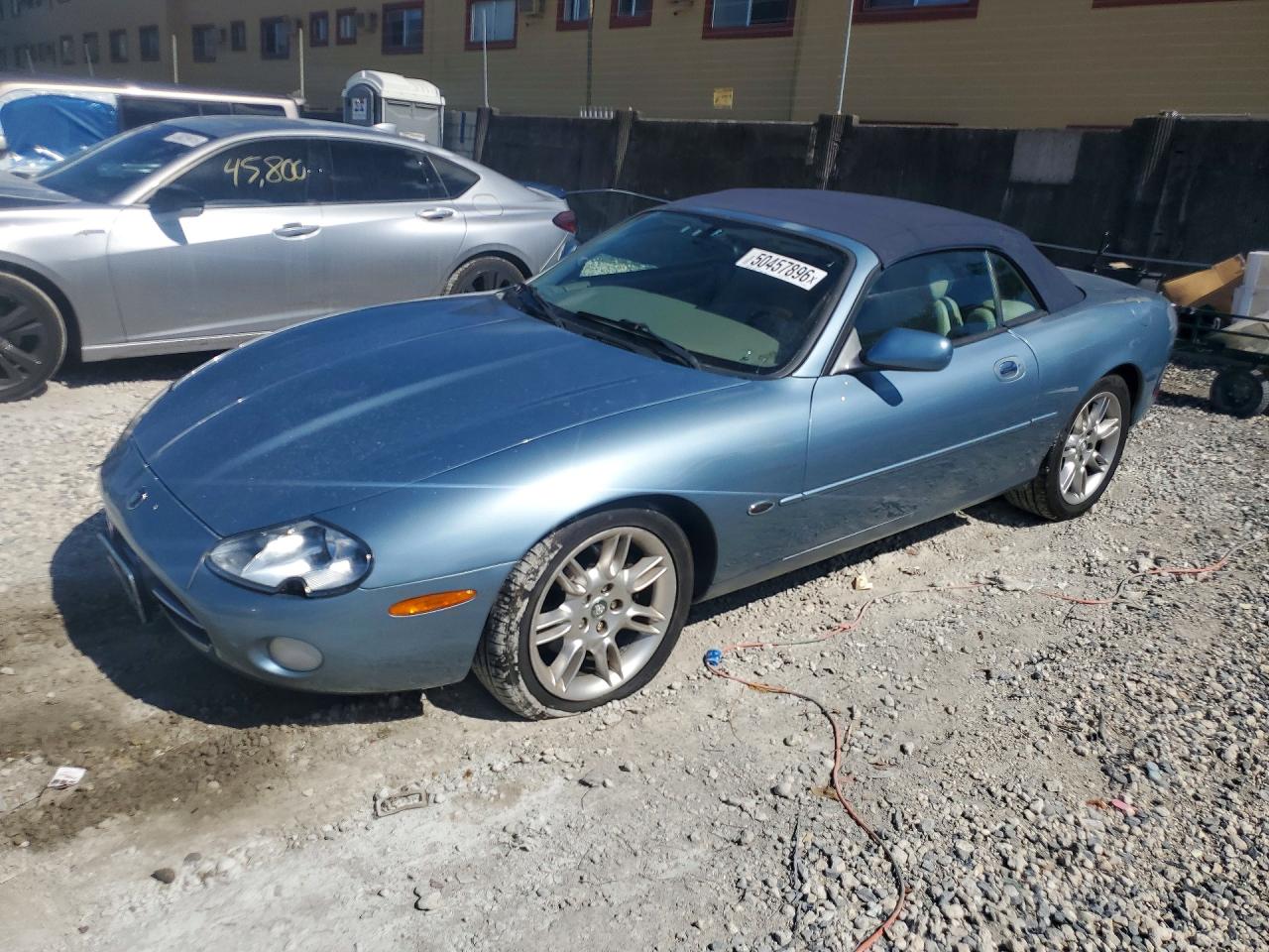 2002 Jaguar Xk8 VIN SAJDA42C22NA25764 photo 1