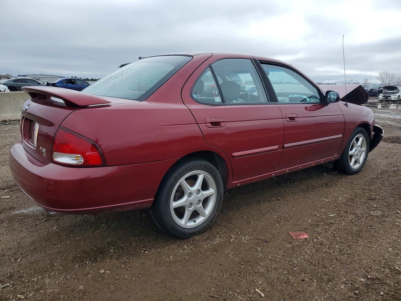 2001 Nissan Sentra VIN 3N1BB51D01L107607 photo 3