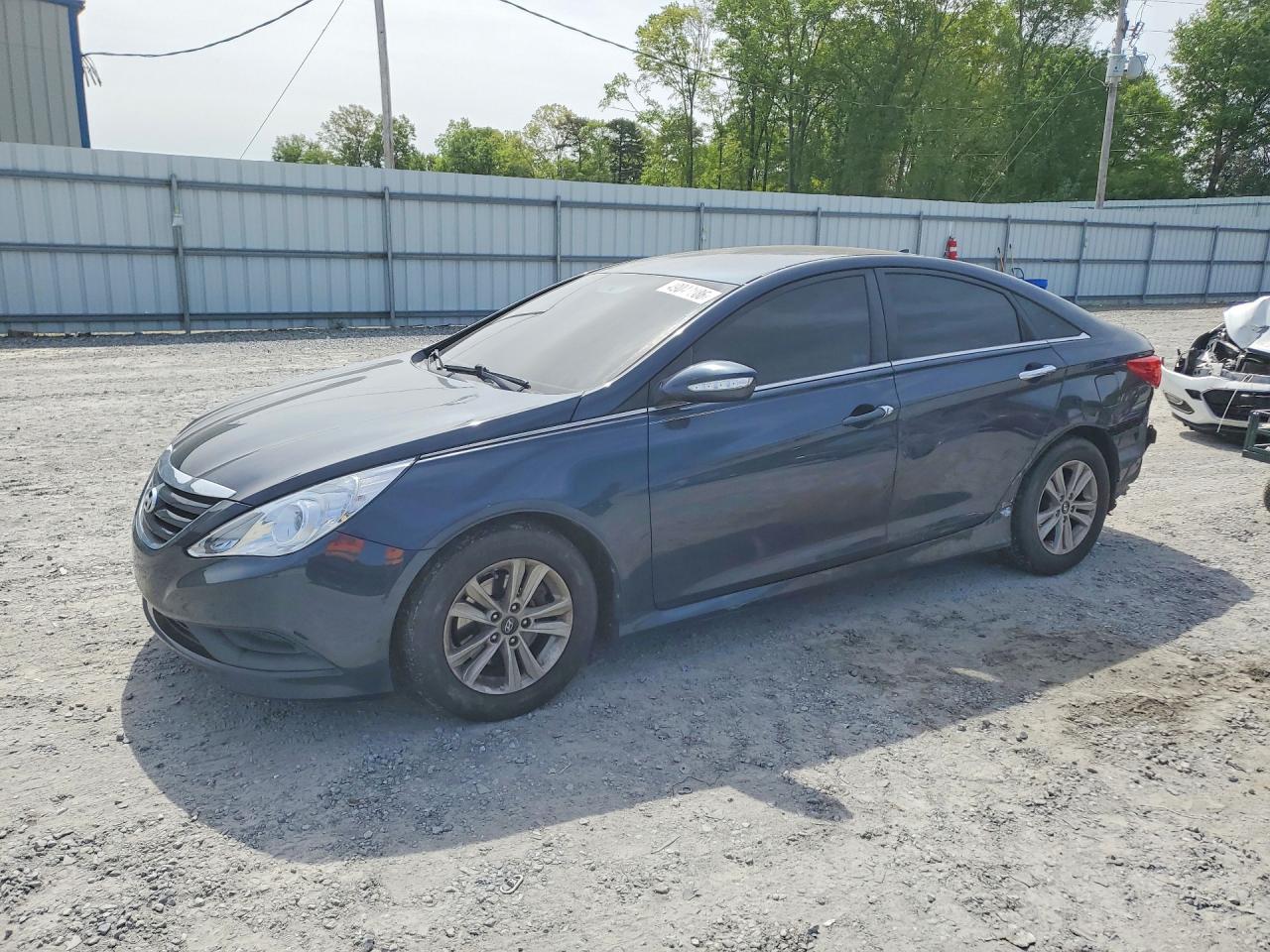 2014 Hyundai Sonata VIN 5NPEB4AC9EH853121 photo 1
