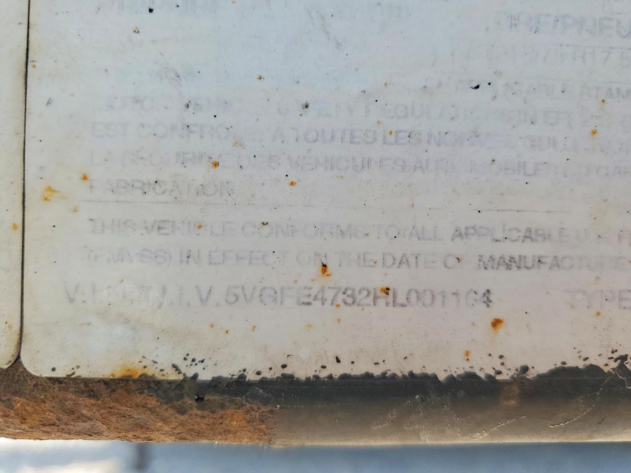 2017 KAUFMAN Unknown VIN 5VGFE4732HL001164 photo 10