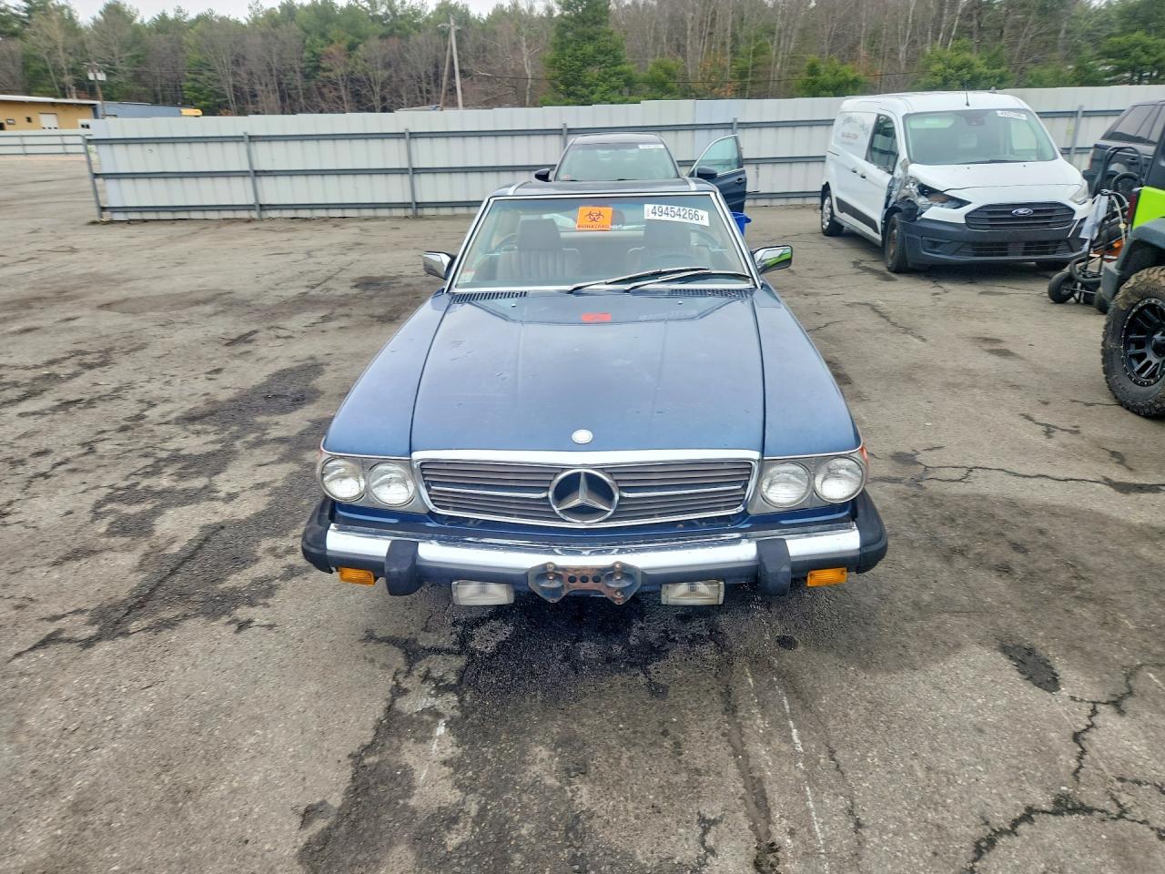 1984 Mercedes-Benz Sl-class VIN WDBBA45A0EA012826 photo 5
