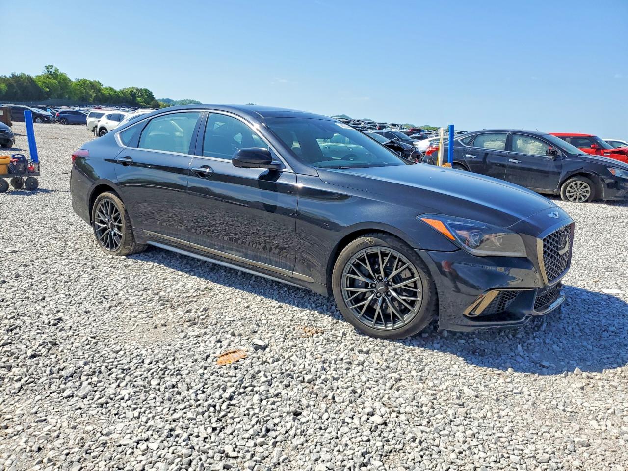 2018 Genesis G80 VIN KMHGN4JB3JU253018 photo 4
