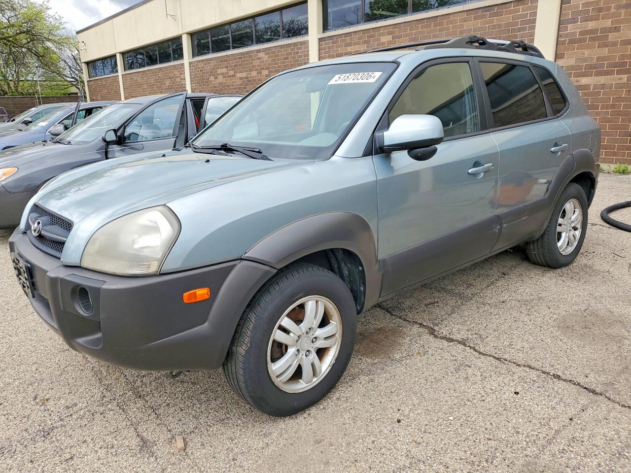 2007 Hyundai Tucson VIN KM8JN72D37U494187 photo 1