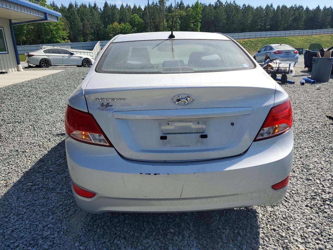 2015 Hyundai Accent VIN KMHCT4AEXFU800582 photo 6