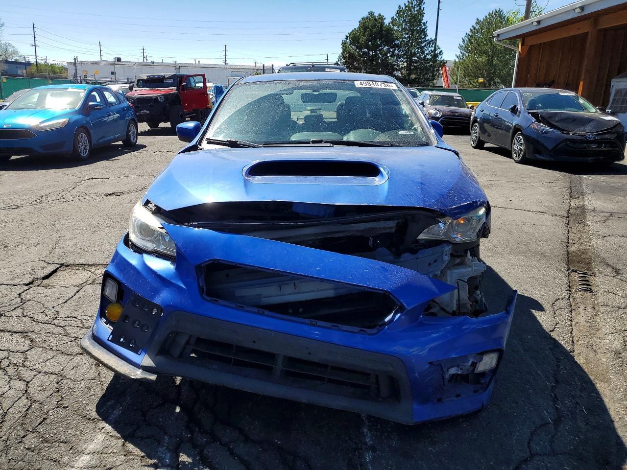 2018 SUBARU Wrx VIN JF1VA1B65J9801228 photo 5