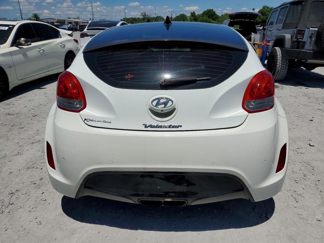 2012 Hyundai Veloster VIN KMHTC6AD0CU053766 photo 6