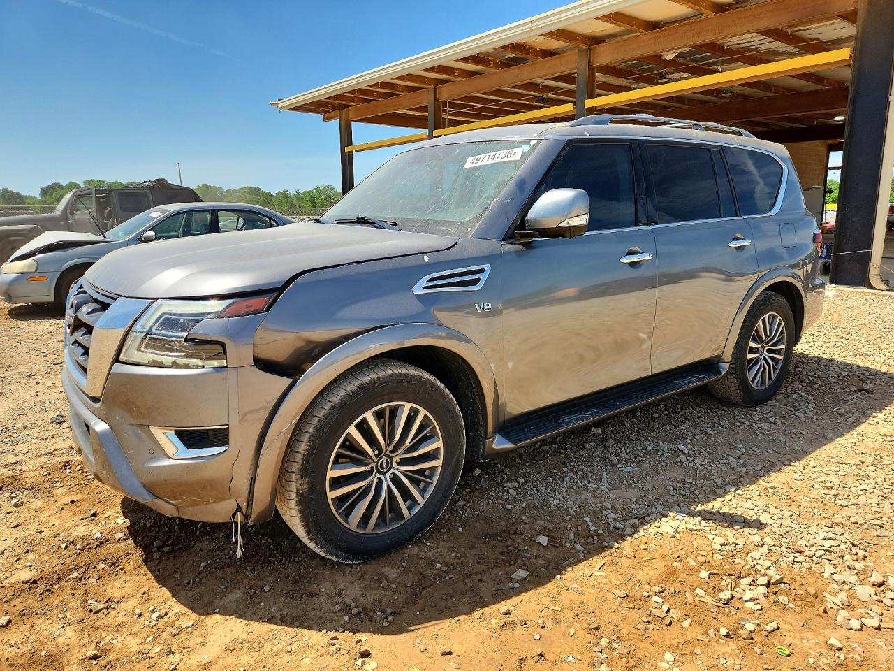 2021 Nissan Armada VIN JN8AY2BA7M9370009 photo 1