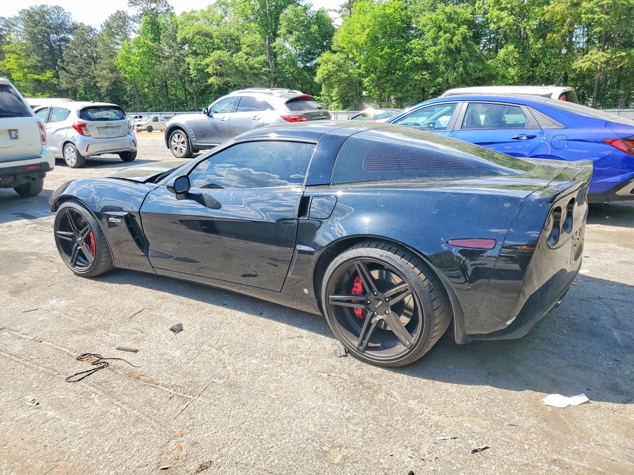 2008 CHEVROLET Corvette VIN 1G1YY26E585126470 photo 2