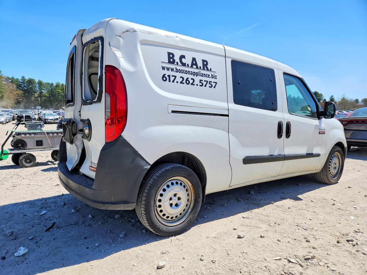 2016 Ram Promaster VIN ZFBERFAT9G6C31595 photo 3