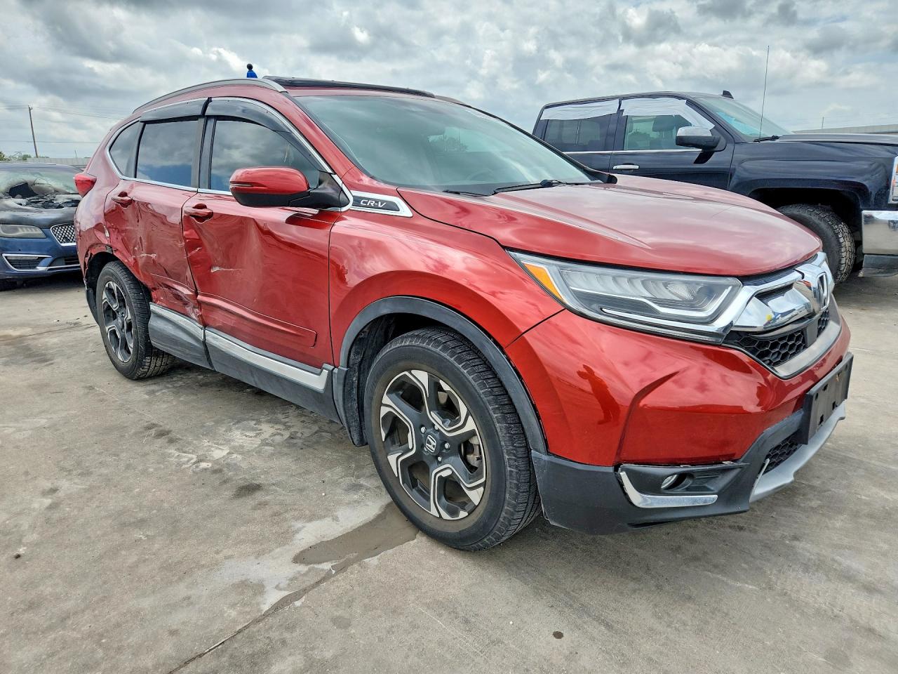 2017 Honda Crv VIN 2HKRW1H93HH504832 photo 4