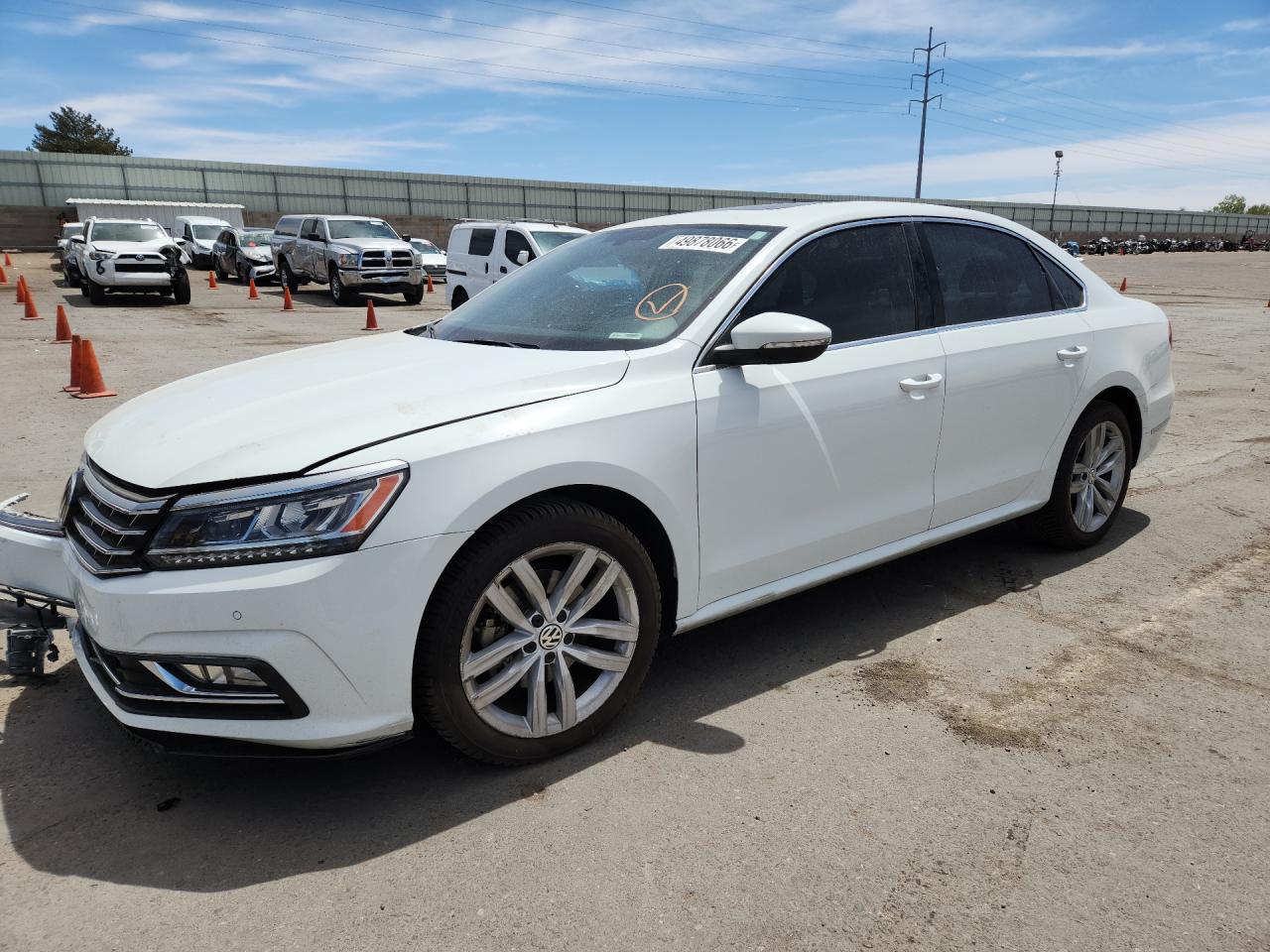 2018 Passat VIN 1VWBA7A35JC030101 photo 1