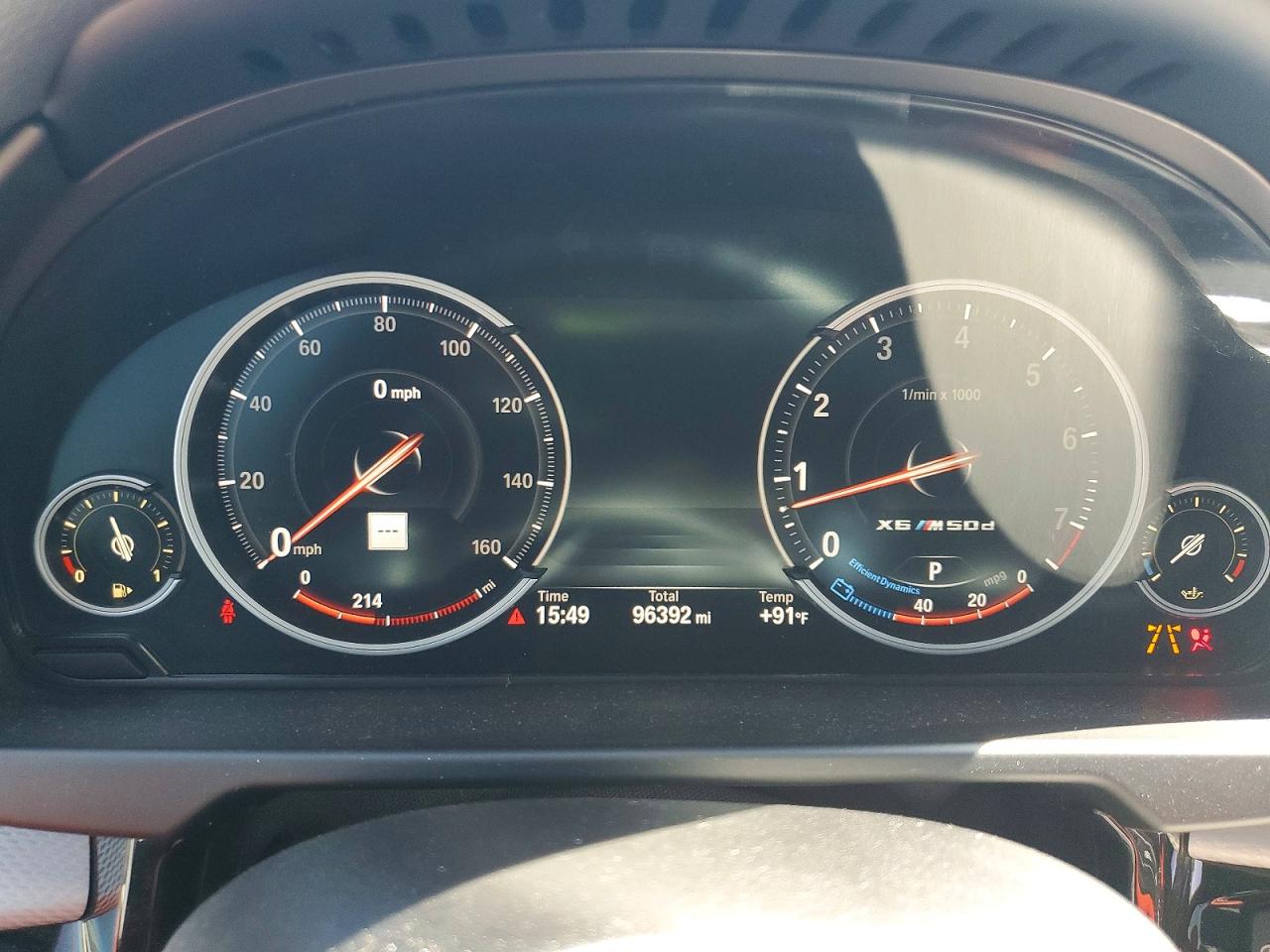 2017 BMW X6 VIN 5UXKU2C33H0U30307 photo 9