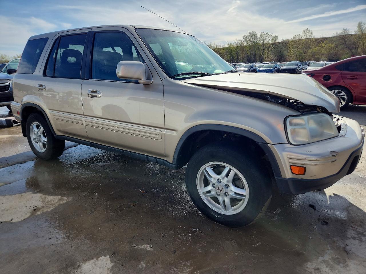 2001 Honda Crv VIN JHLRD187X1C040348 photo 4