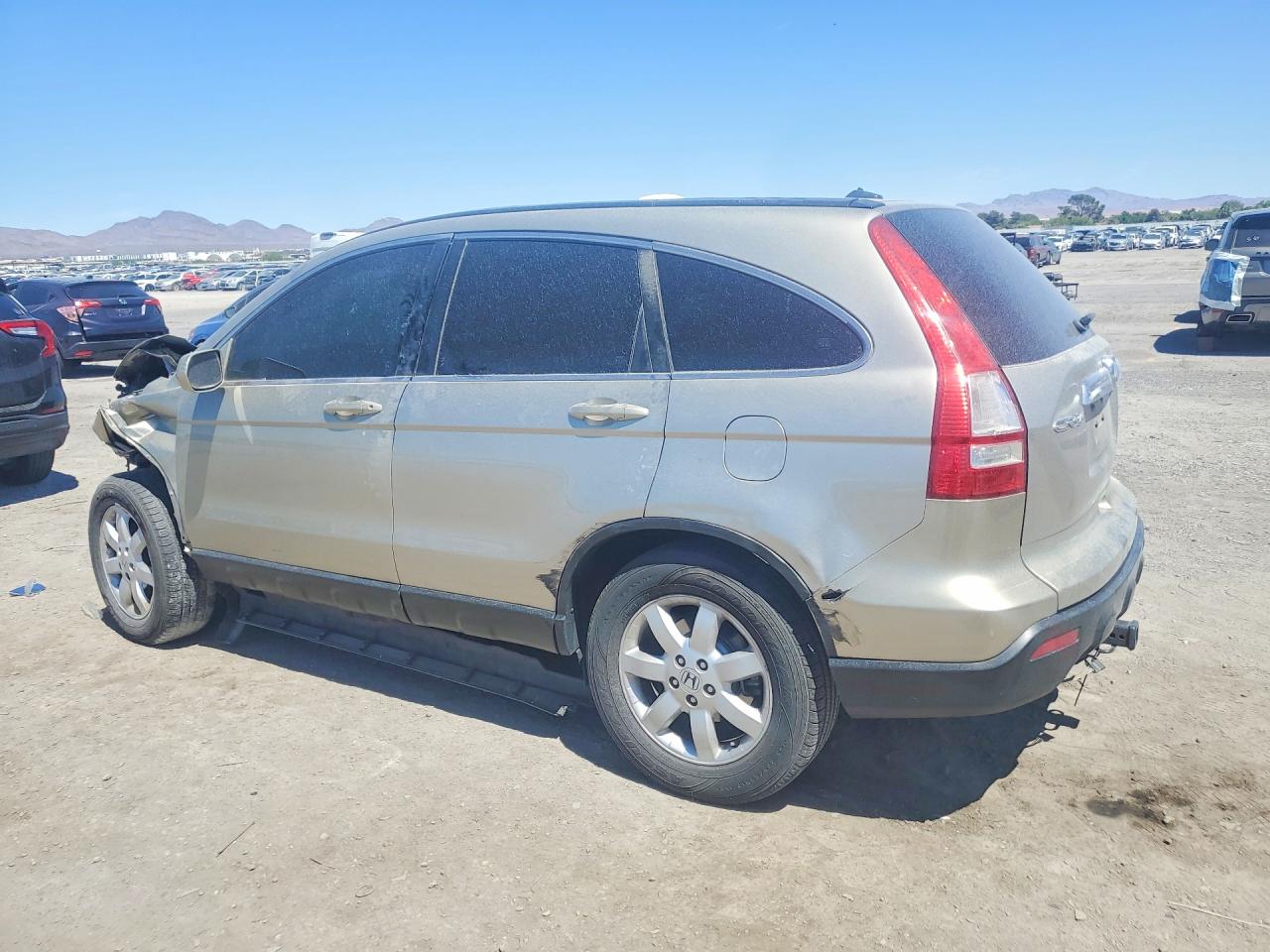 2007 Honda Crv VIN JHLRE48787C014645 photo 2