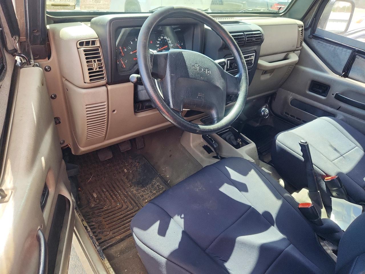 2003 Jeep Wrangler / VIN 1J4FA29123P356888 photo 8