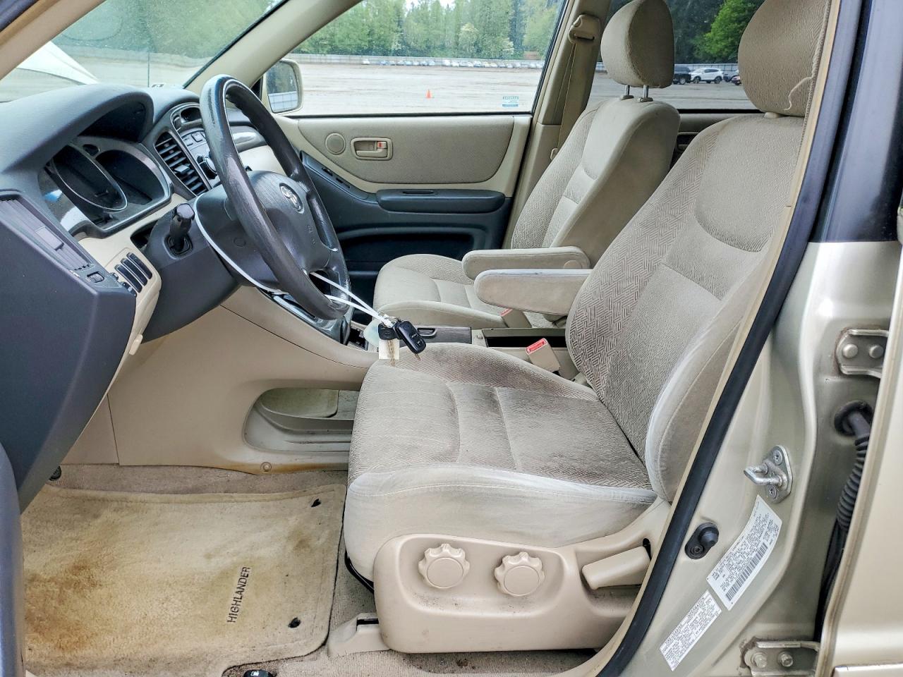 2003 TOYOTA Highlander VIN JTEGD21A830060095 photo 7