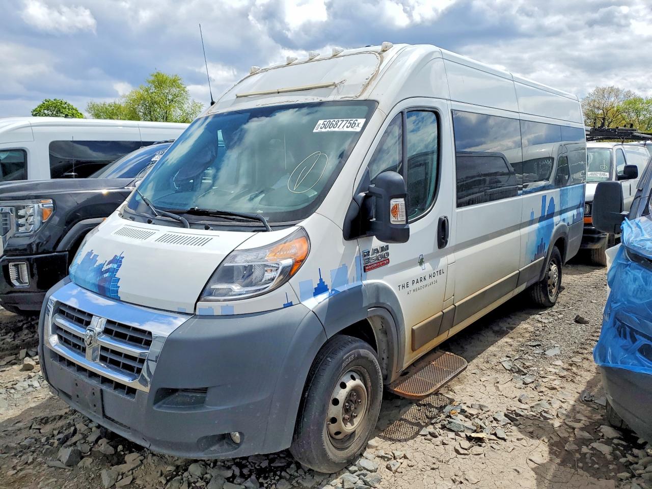 2016 Ram Promaster VIN 3C6URVUG6GE134273 photo 1