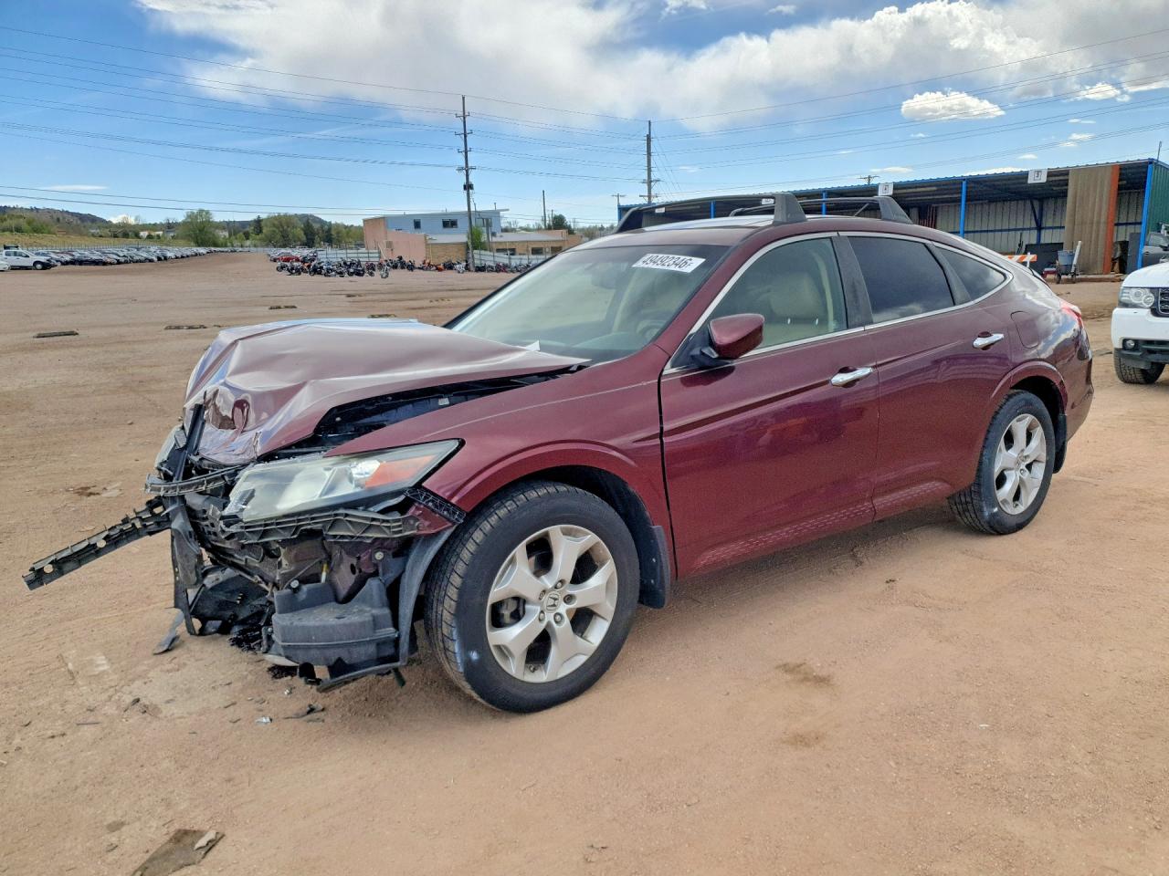 2012 Honda Crosstour VIN 5J6TF1H53CL001870 photo 1
