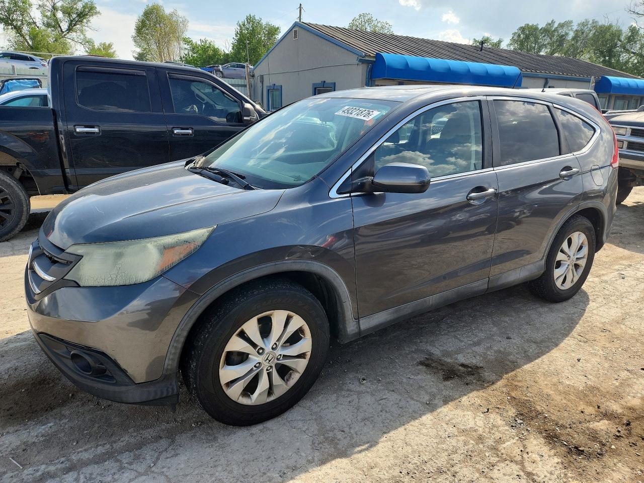 2013 Honda Crv VIN 2HKRM4H55DH640572 photo 1