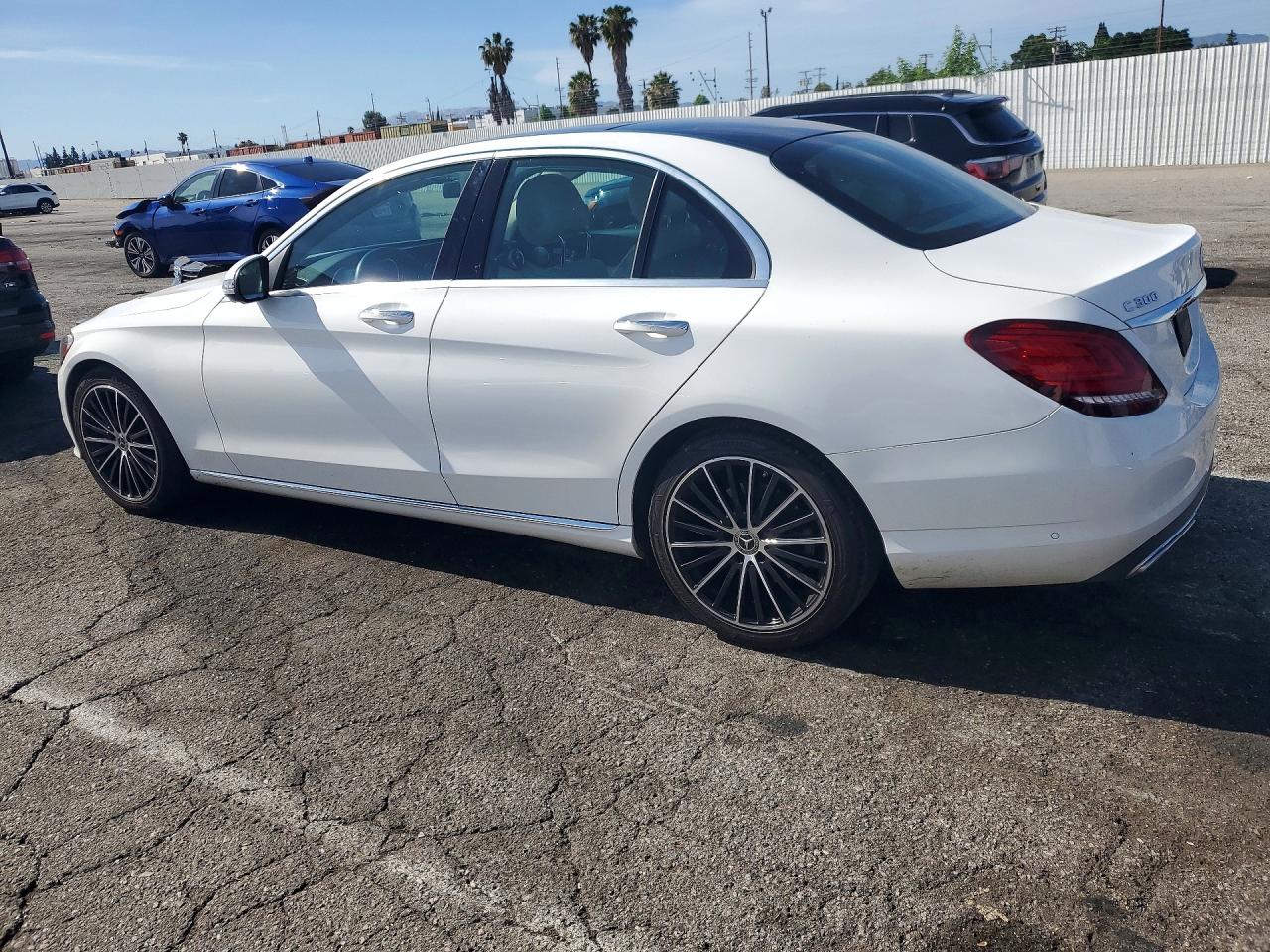2021 Mercedes-Benz C class VIN W1KWF8DB8MR648745 photo 2