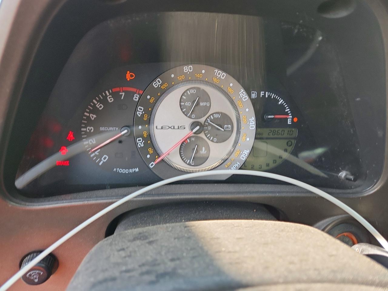 2001 LEXUS Is VIN JTHBD182010011119 photo 9