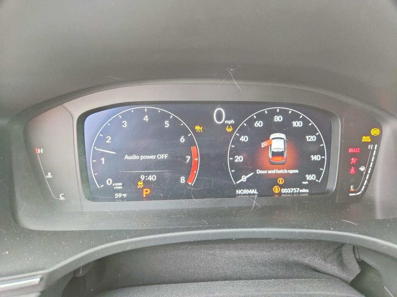 2025 Acura Integra VIN 19UDE4H24SA019939 photo 9