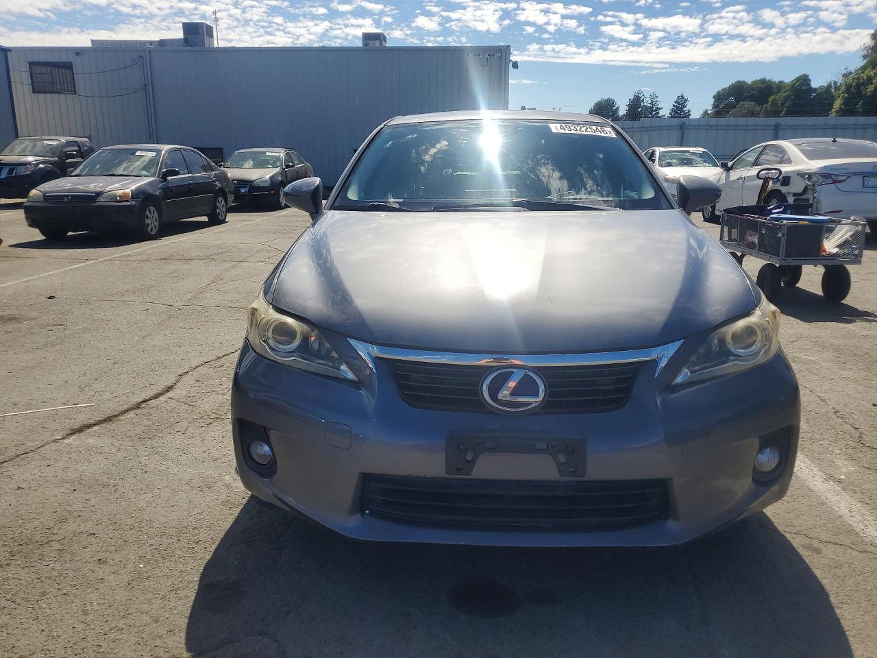 2012 Lexus Ct 200 VIN JTHKD5BH0C2107635 photo 5