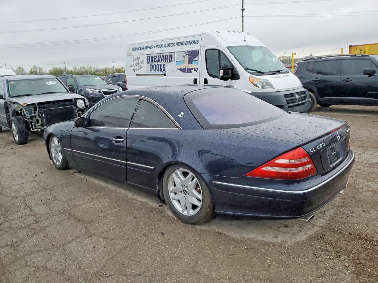 2002 Mercedes-Benz Cl-class VIN WDBPJ75J72A020814 photo 2