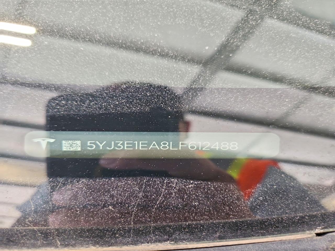 2020 TESLA Model 3 VIN 5YJ3E1EA8LF612488 photo 12