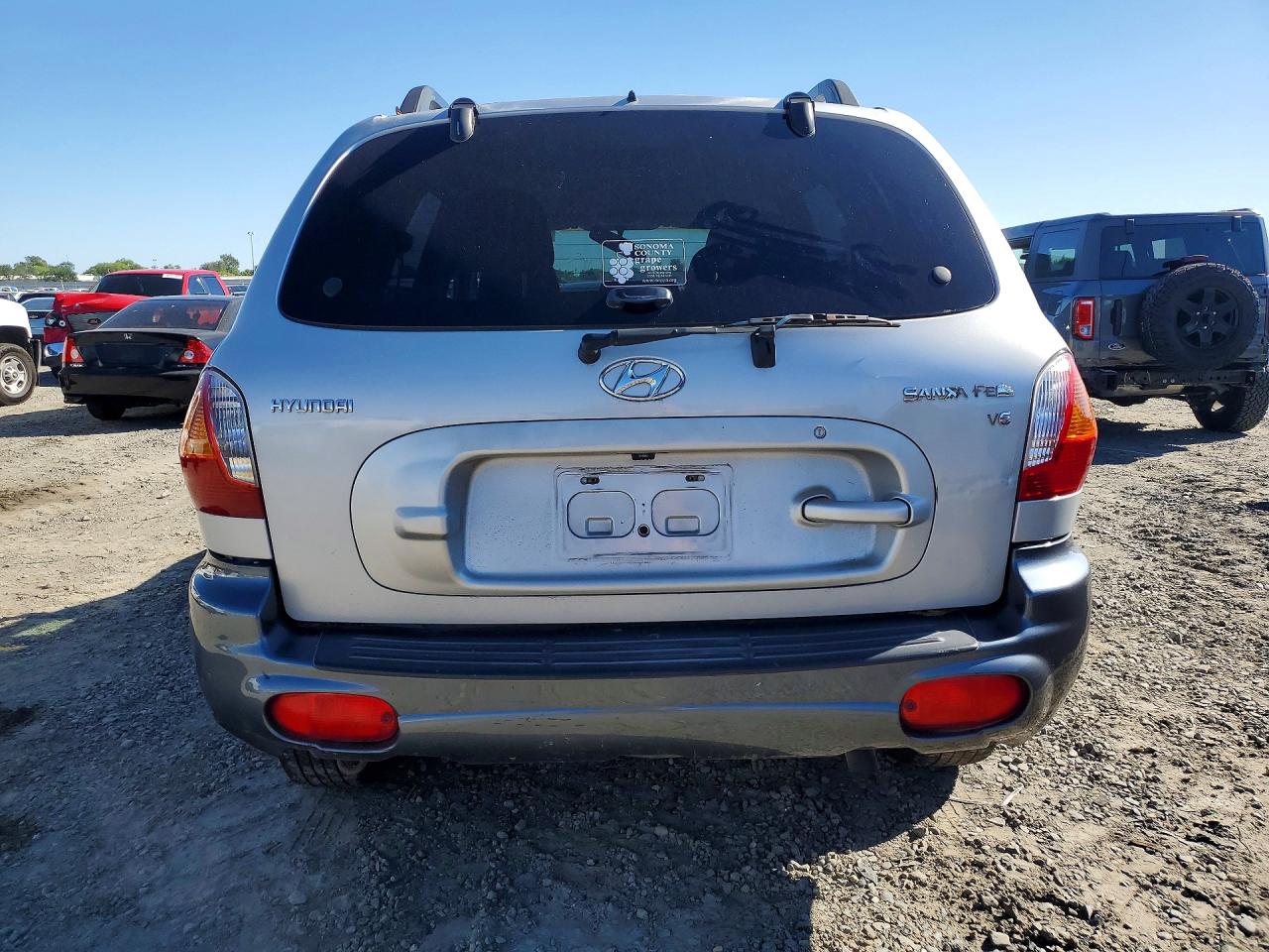 2004 Hyundai Santa fe VIN KM8SC13D34U672004 photo 6