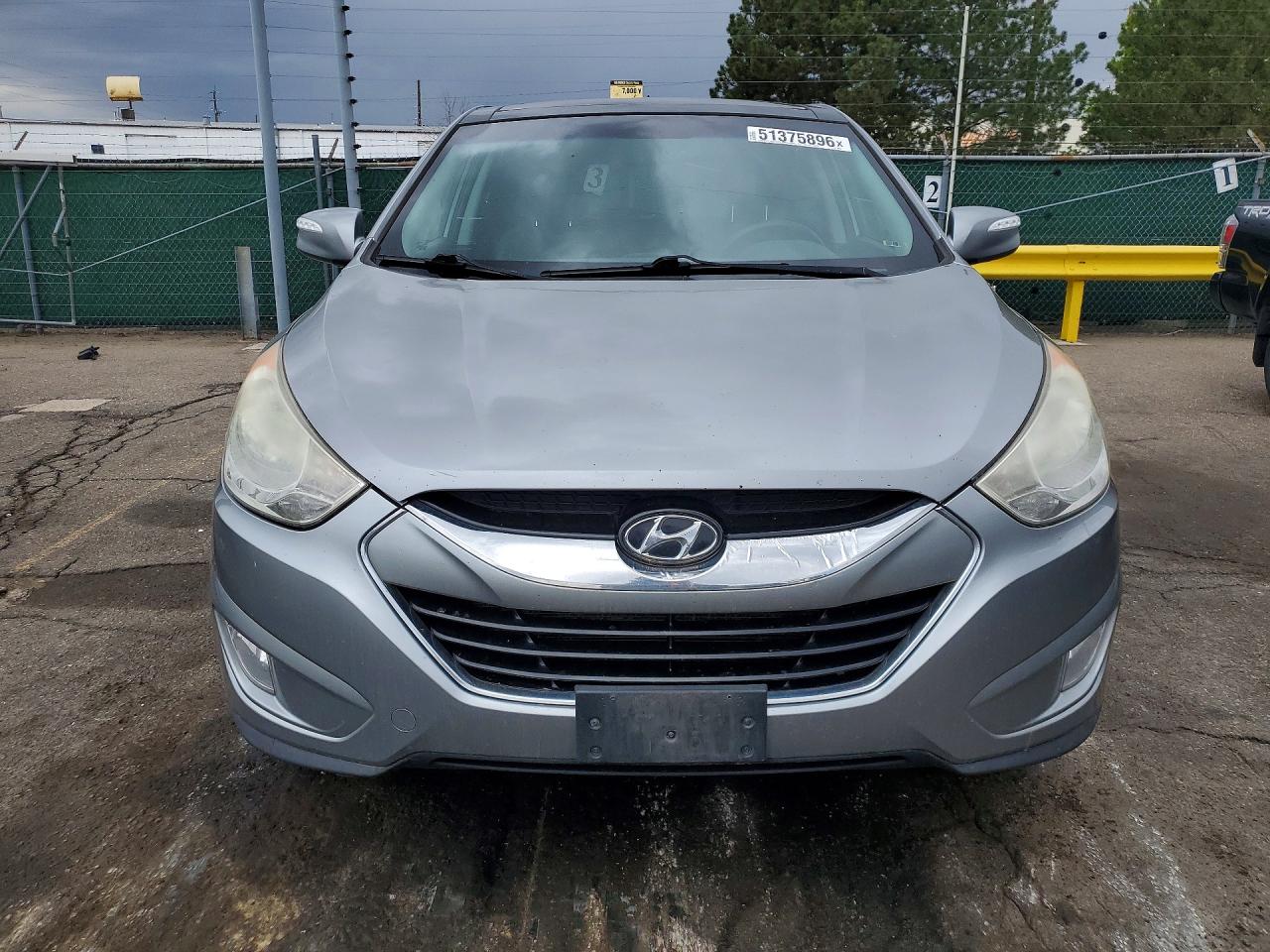2013 Hyundai Tucson VIN KM8JUCAC6DU690592 photo 5