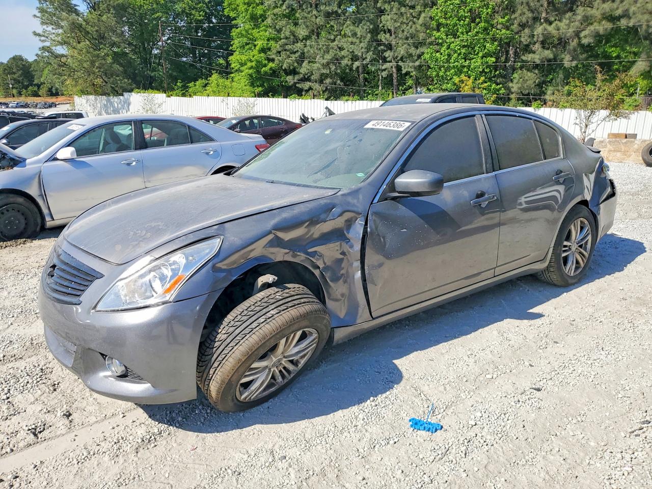 2013 Infiniti G37 VIN JN1CV6APXDM302894 photo 1