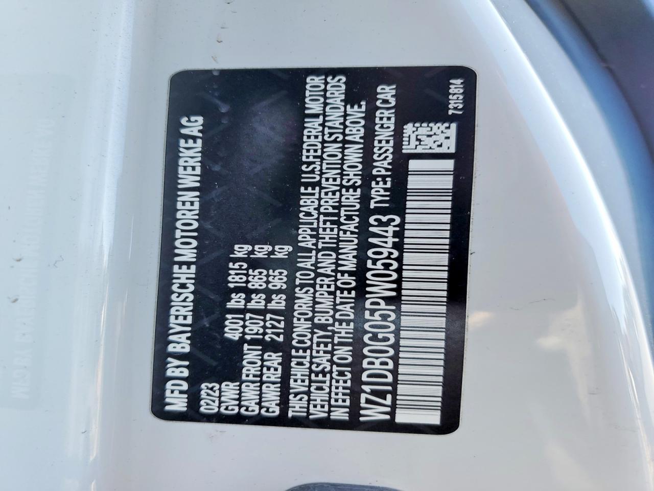 2023 Toyota All other VIN WZ1DB0G05PW059443 photo 12
