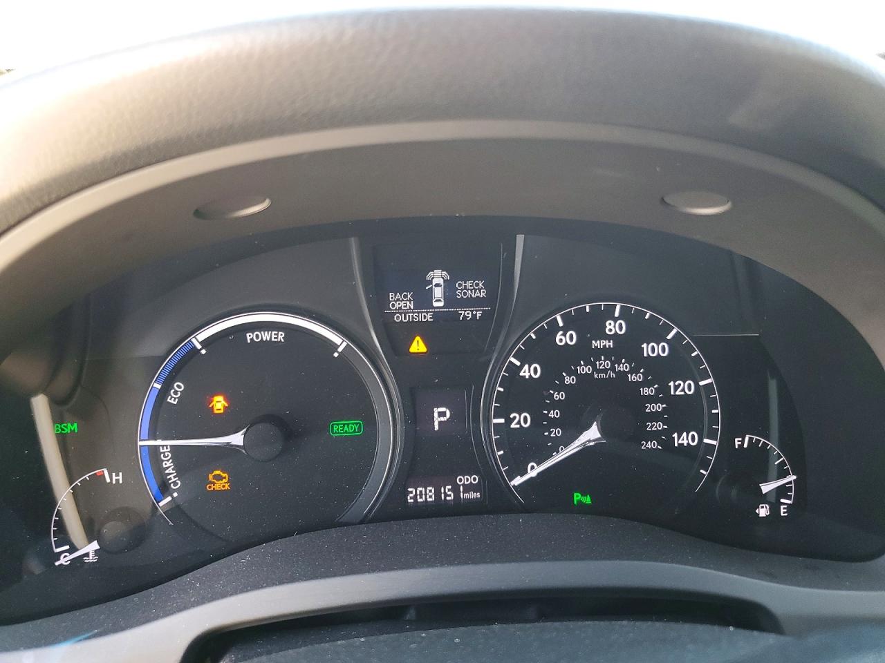 2013 Lexus Rx450 VIN JTJZB1BA0D2008782 photo 9