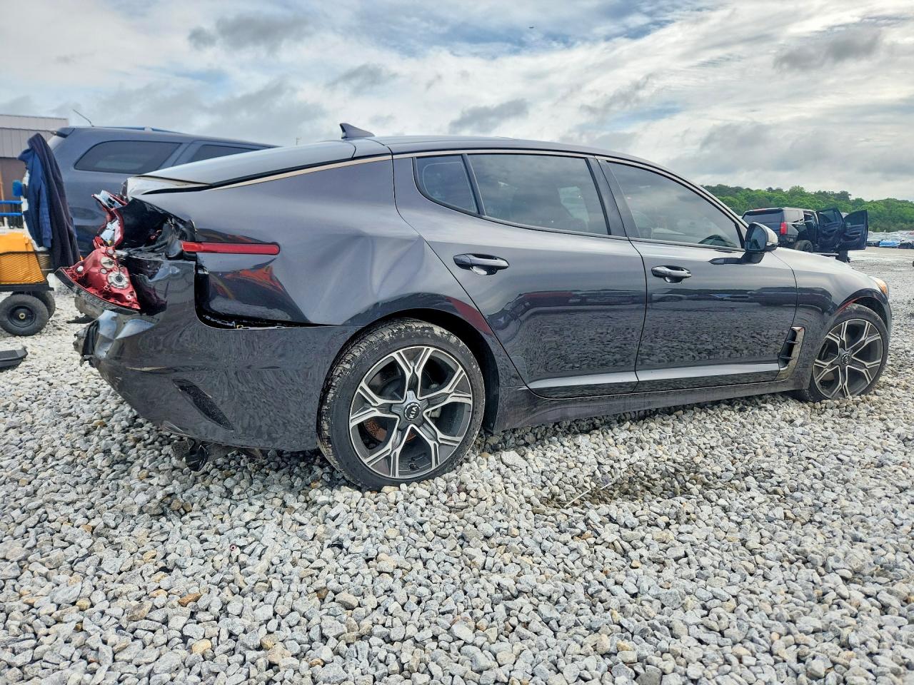 2021 Kia Stinger VIN KNAE15LA1M6092207 photo 3