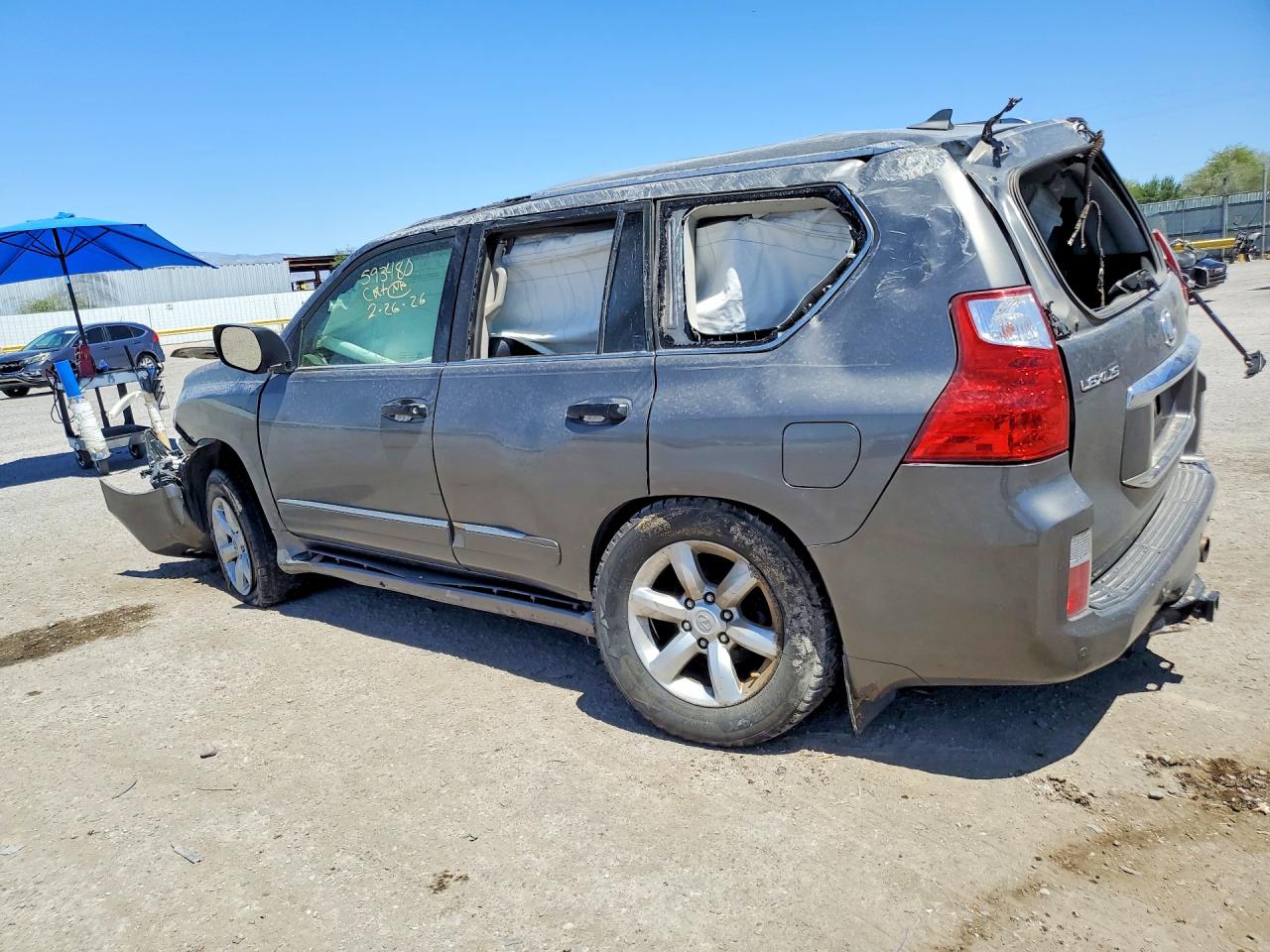 2010 Lexus Gx VIN JTJJM7FX2A5014845 photo 2