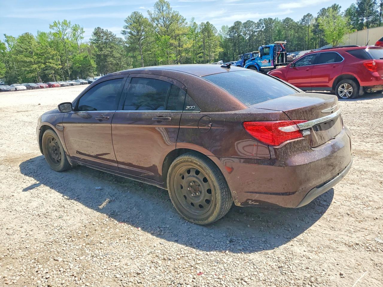 2012 Chrysler 200 VIN 1C3CCBABXCN292266 photo 2