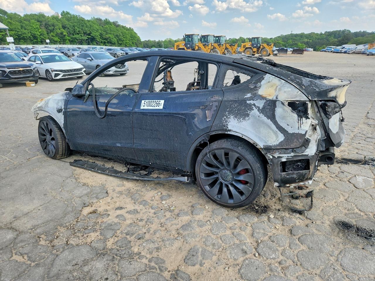 2022 Tesla Model y VIN 7SAYGDEF0NF462430 photo 2