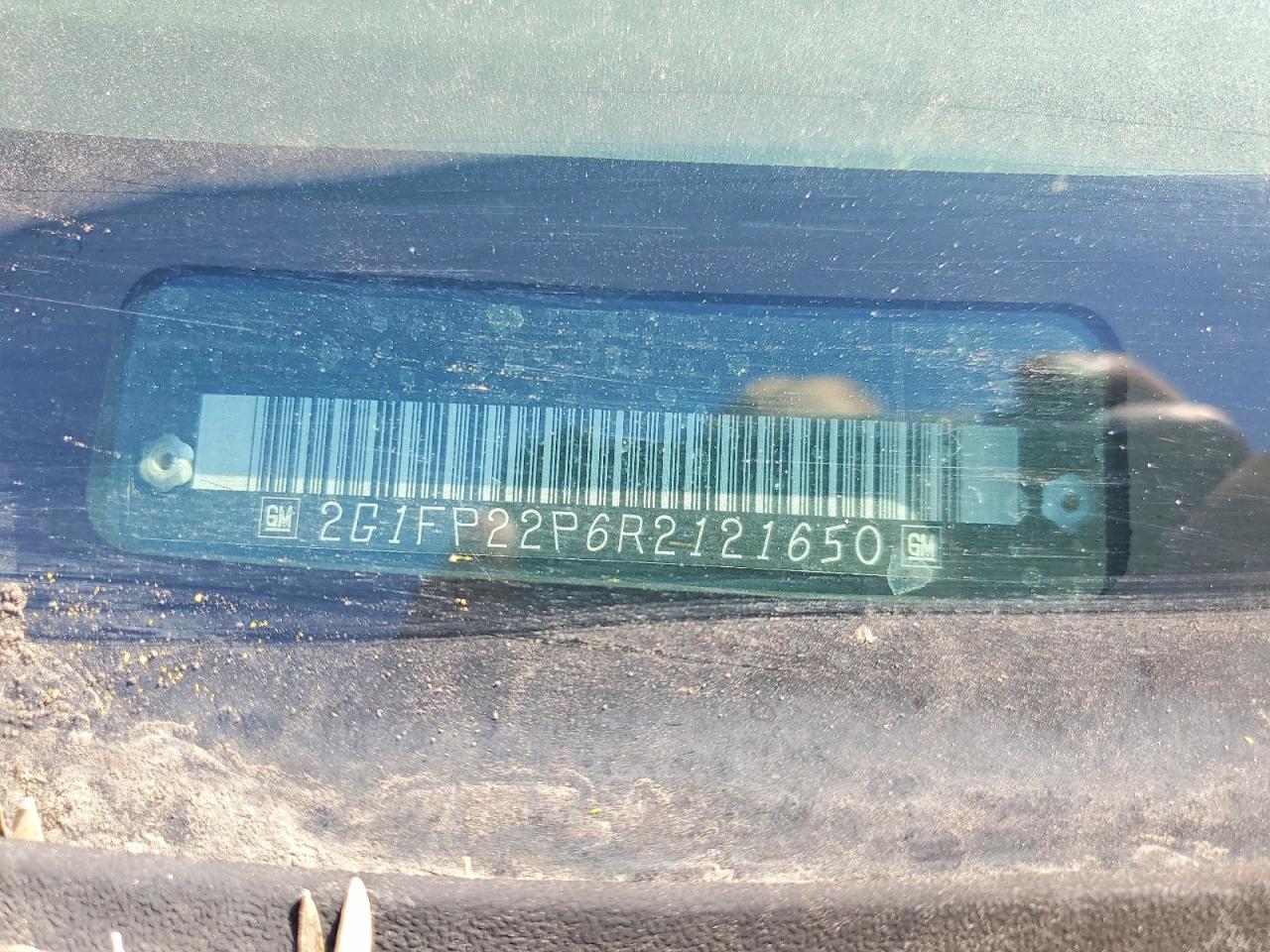 1994 CHEV Camaro VIN 2G1FP22P6R2121650 photo 12