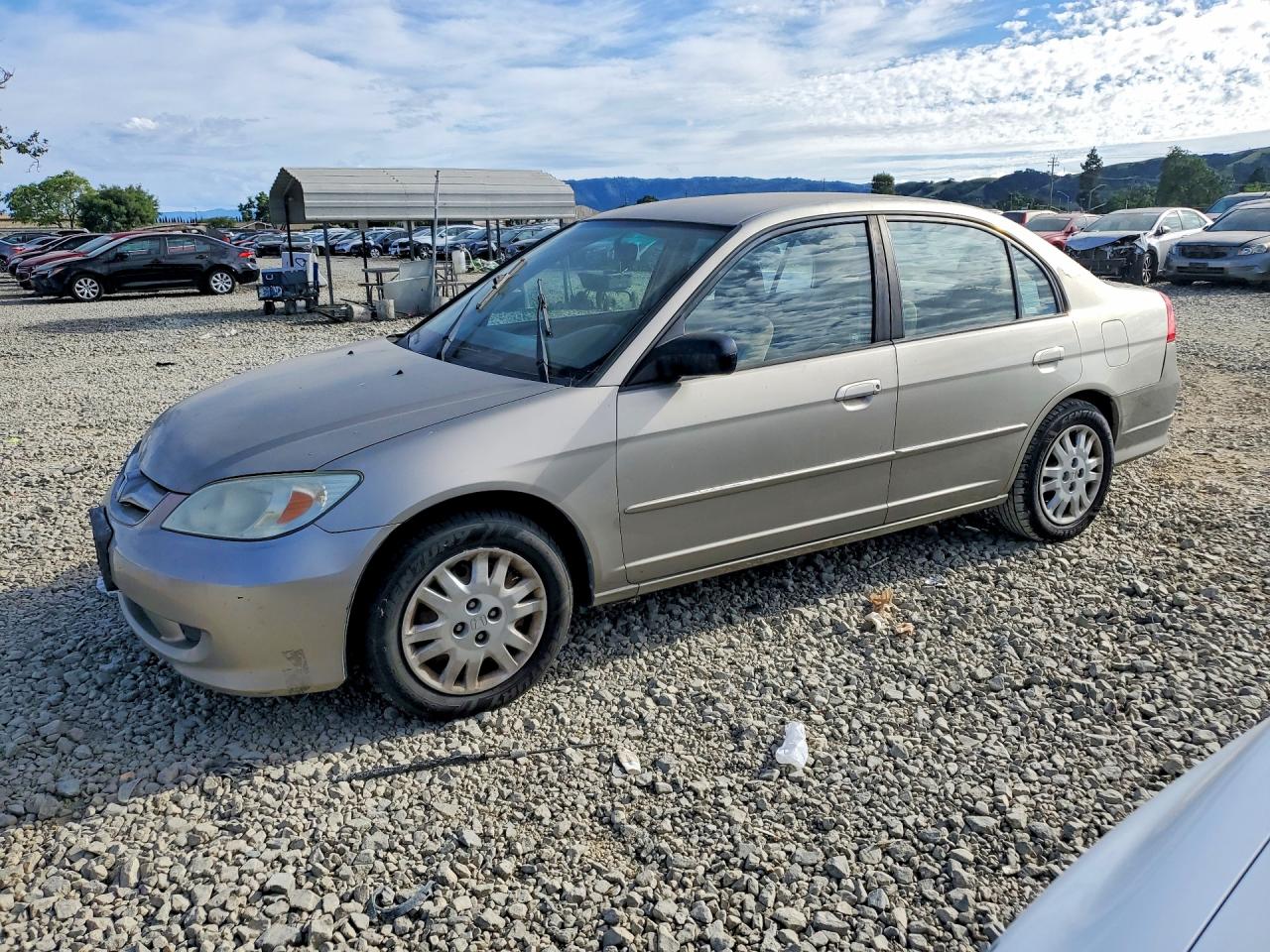 2004 Honda Civic VIN 2HGES16514H615166 photo 1