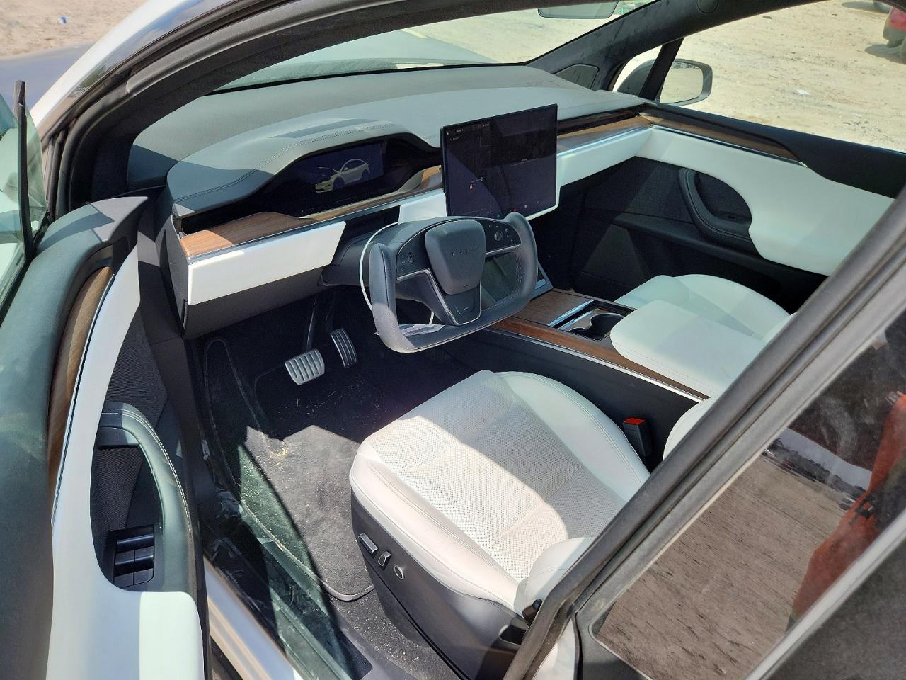 2022 Tesla Model x VIN 7SAXCBE50NF328603 photo 8