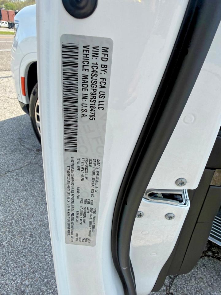 2024 Jeep Grand wago VIN 1C4SJSGP9RS184795 photo 10