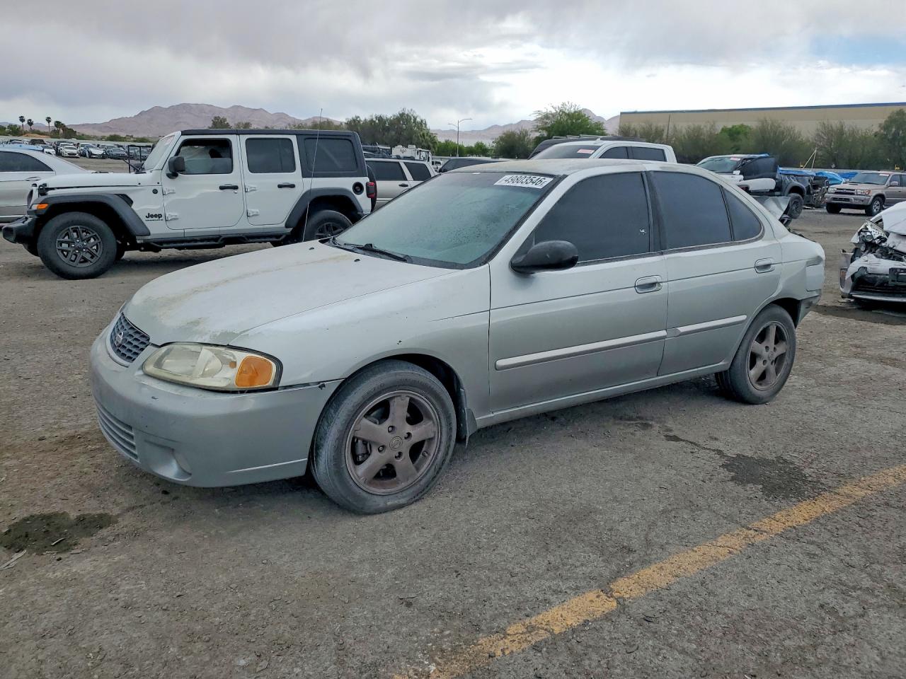 2002 Nissan Sentra VIN 3N1CB51A82L556285 photo 1
