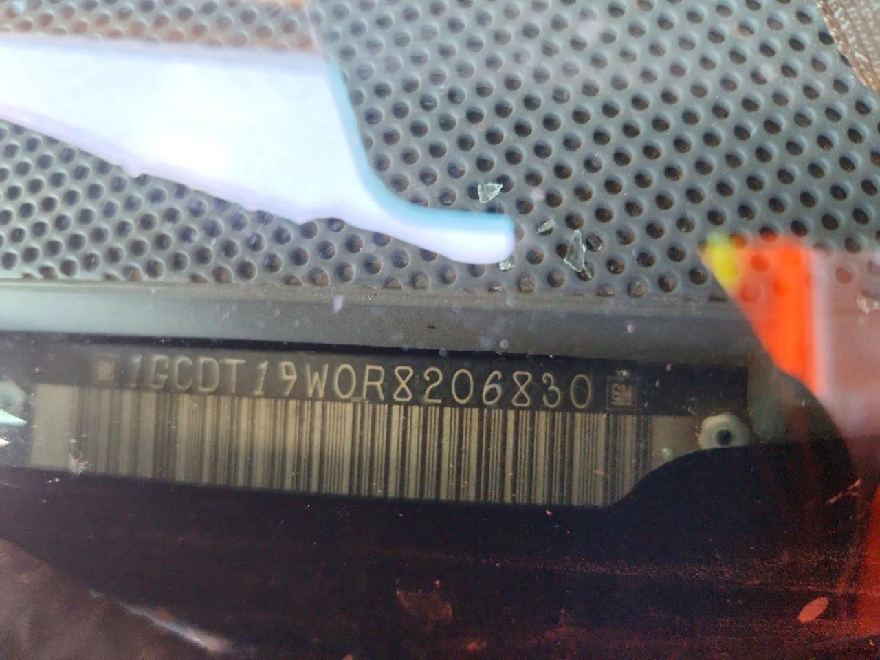 1994 CHEV S10 VIN 1GCDT19W0R8206830 photo 12