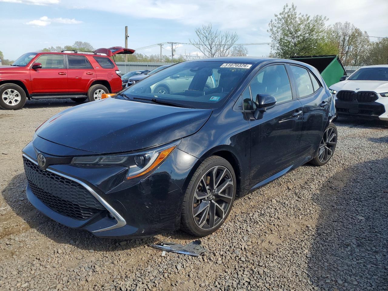 2019 Toyota Corolla VIN JTNK4RBE6K3002634 photo 1